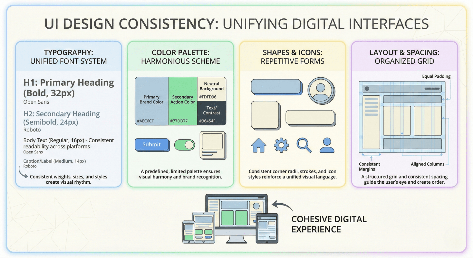 What are the 7 Main Principles of Design?
