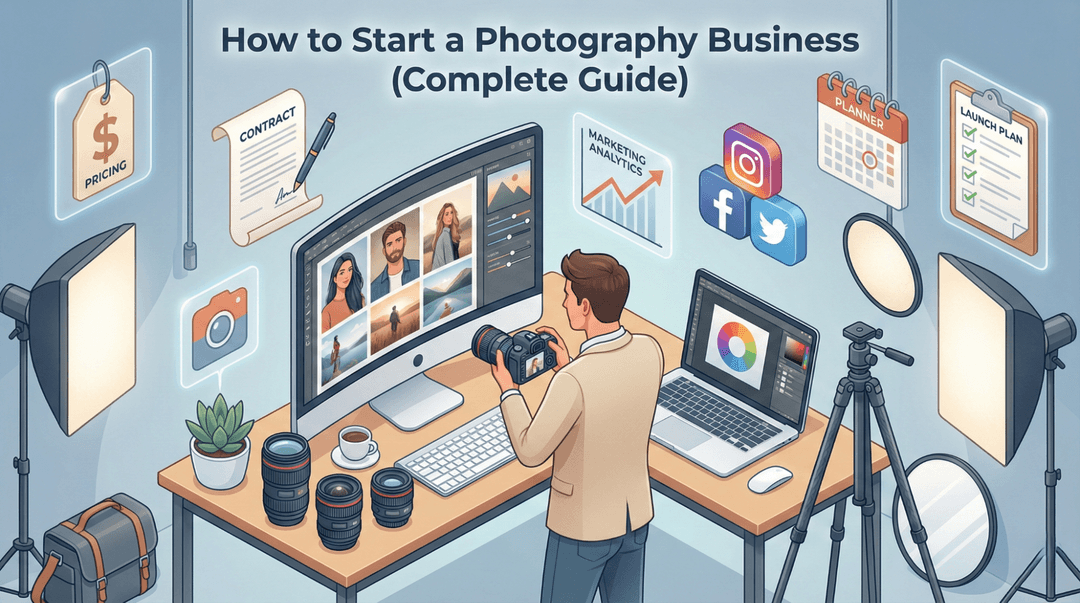 How to Start a Photography Business (Complete Guide)